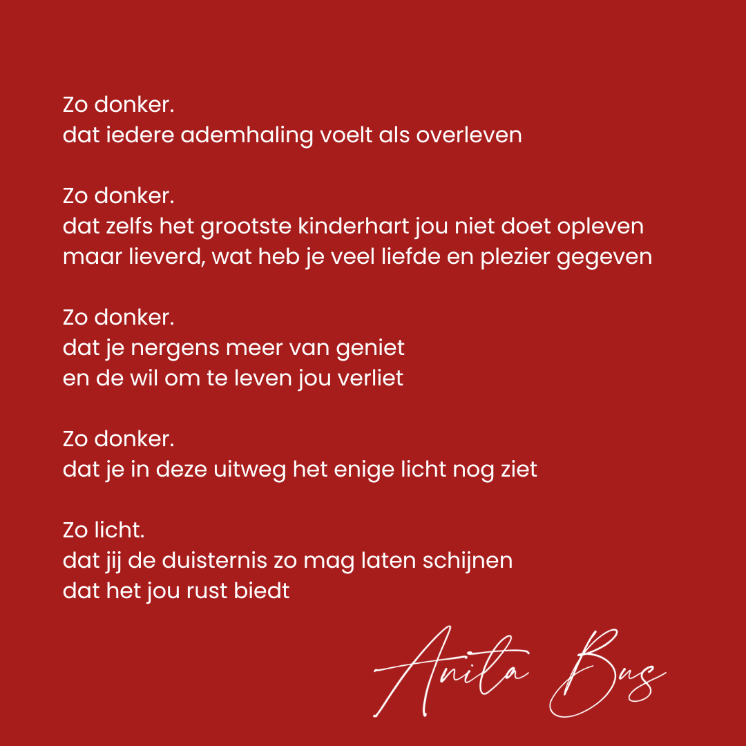 Anita Bus - titel gedicht